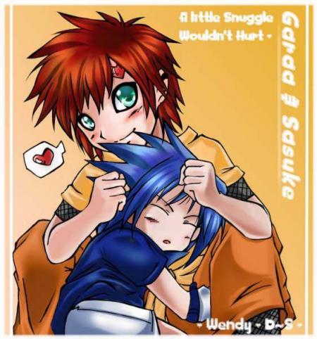 gaara et sasuke VIVE L'AMITIE!!!!