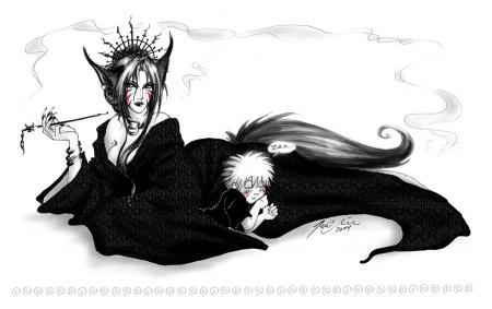 naruto et kyubi