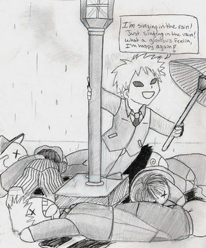 singing in the rain...